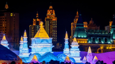 第二十二屆中國·滿洲裏中俄蒙國際冰雪節開幕