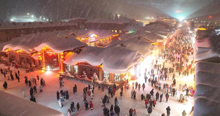 全球媒體聚焦 | 美媒： 中國“雪假”推動冬季旅遊熱潮_fororder_3