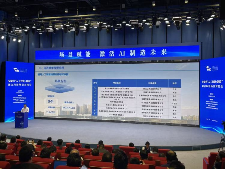 Anhui Province Hosts “AI + Manufacturing” Application Scenario Matchmaking Conference_fororder_圖片3