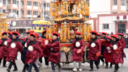 天津葛沽：讓非遺“活”起來 葛沽寶輦會熱鬧上演