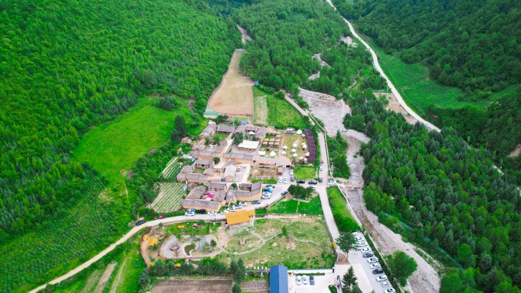 天水武山：鄉村蝶變的“寶坻力量”  ——武山縣東西部協作社會幫扶工作紀實_fororder_1.龍臺鎮董莊村“藏山守拙”露營基地 (2)(1)