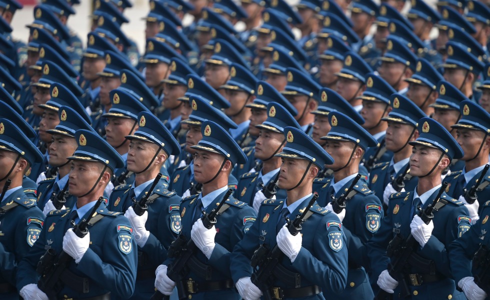 空軍方隊接受檢閱_fororder_紀念抗戰勝利80週年｜紀念中國人民抗日戰爭暨世界反法西斯戰爭勝利80週年大會在京舉行XxjpbeC000683_20250903_PEPFN0A001.JPG