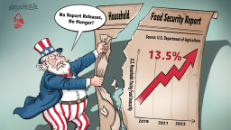【Editorial Cartoon】The Great Hunger Vanishing Act