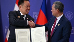 泰國和柬埔寨就兩國邊界和平問題簽署聯合聲明