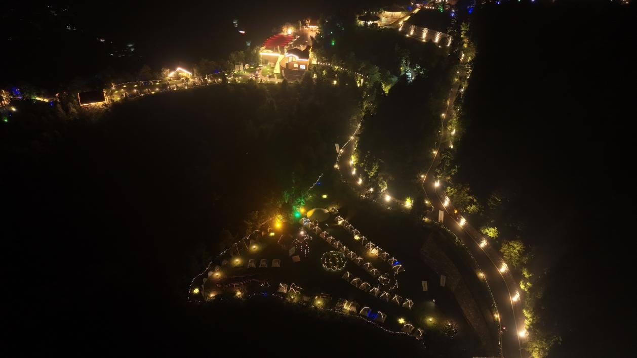 湖南衡山縣首屆帳篷音樂節精彩開幕_fororder_圖片2