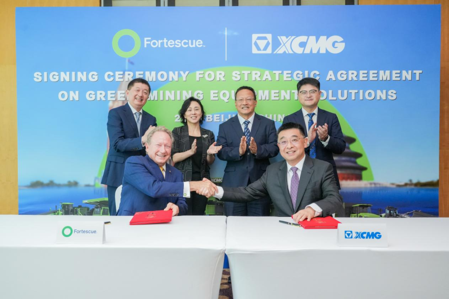 XCMG Secures China's Largest Export Order for Green Mining Equipment, Partners with Fortescue to Advance Zero-Carbon Future_fororder_圖片2