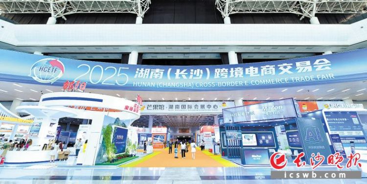 2025湖南（長沙）跨境電商交易會啟幕_fororder_1