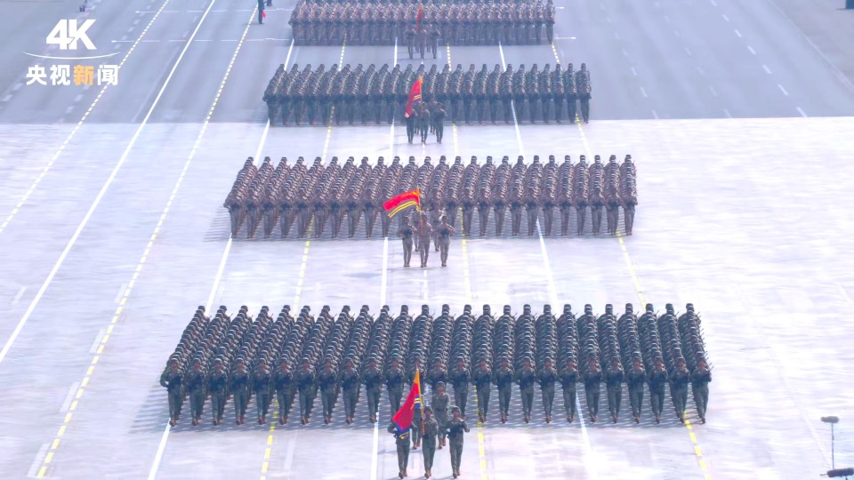 4K看閱兵丨中國排面！新型軍兵種和武警部隊方隊首次擎旗亮相