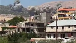 以軍對黎巴嫩東部貝卡谷地發動一系列空襲