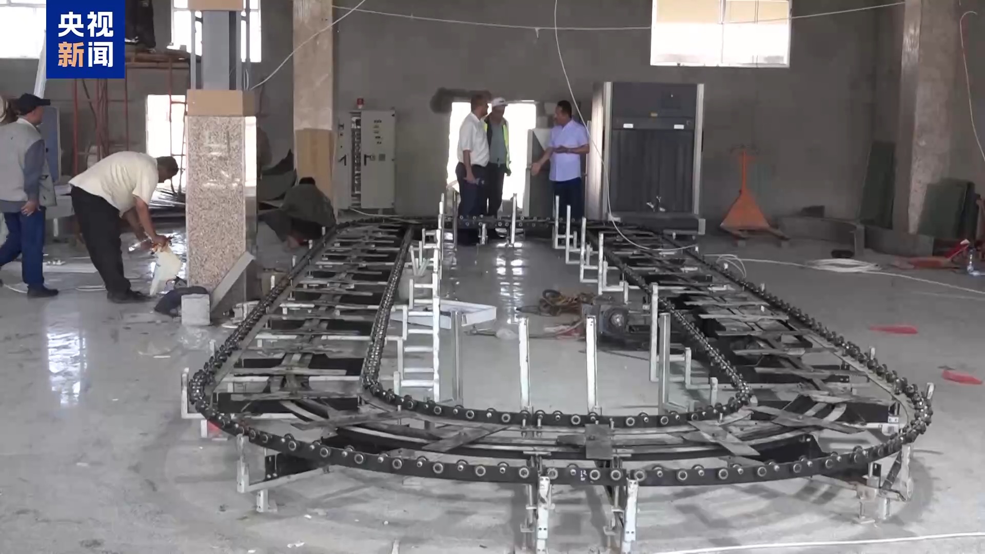 總臺現場直擊丨也門薩那國際機場修復工作接近尾聲 即將恢復運營