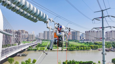 State Grid Huai'an Power Supply Company: Rapid Defect Elimination with "Drone + Electric Lifting Device"
