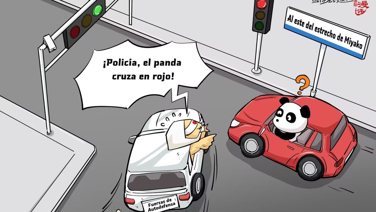 【Caricatura editorial】El verdadero ladrón grita “¡al ladrón!"