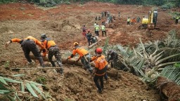 印尼中爪哇省芝拉扎縣山體滑坡遇難人數升至16人