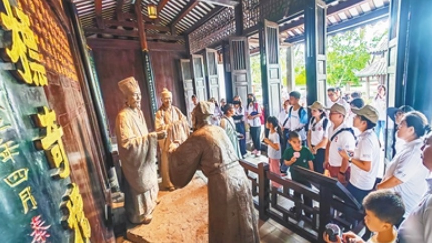 儋州東坡書院研學遊火熱