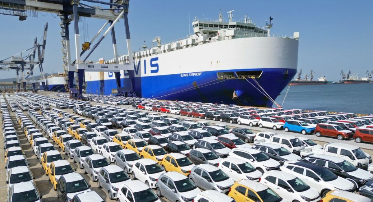 【學習貫徹黨的二十屆四中全會精神】夯實基礎 全面發力 譜寫中國式現代化更加絢麗的篇章_fororder_中國企業電動車出口在煙臺港 國際銳評推薦圖