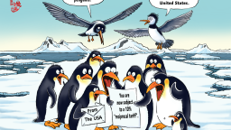 【Editorial Cartoon】Taxing Penguins?!