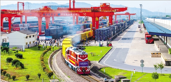 中歐班列新線路金華開行_fororder_浙江