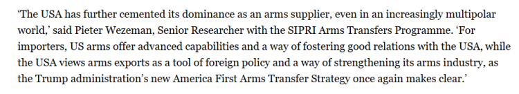 閃評丨如此糾結？歐洲要擺脫對美依賴 又創紀錄進口美國武器