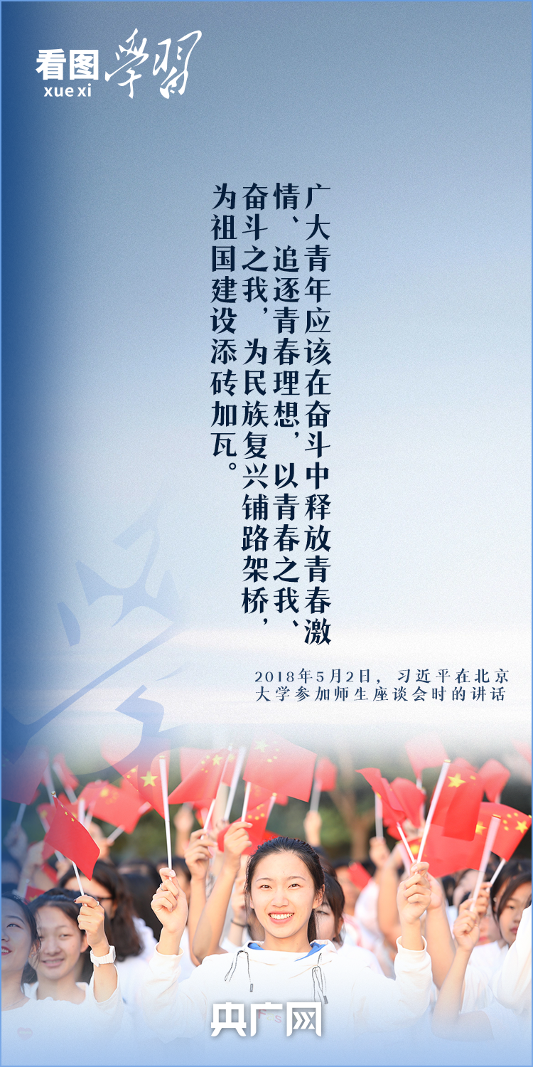 看圖學習丨在奮鬥中釋放青春激情 總書記寄語新時代青年
