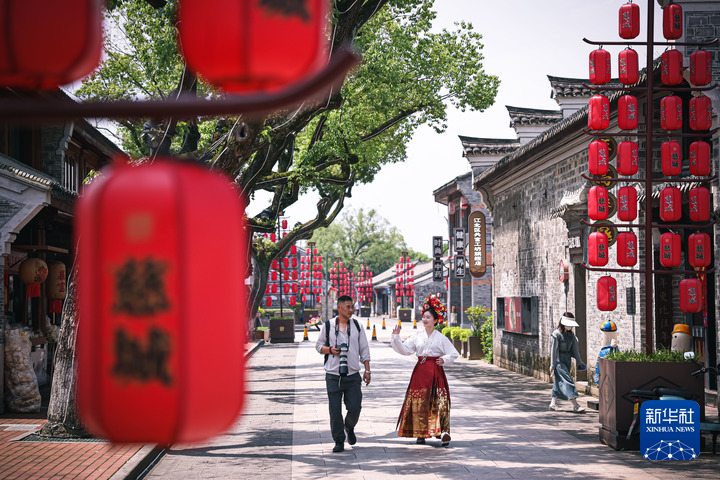 浙江寧波：“旅拍”豐富遊客旅遊體驗