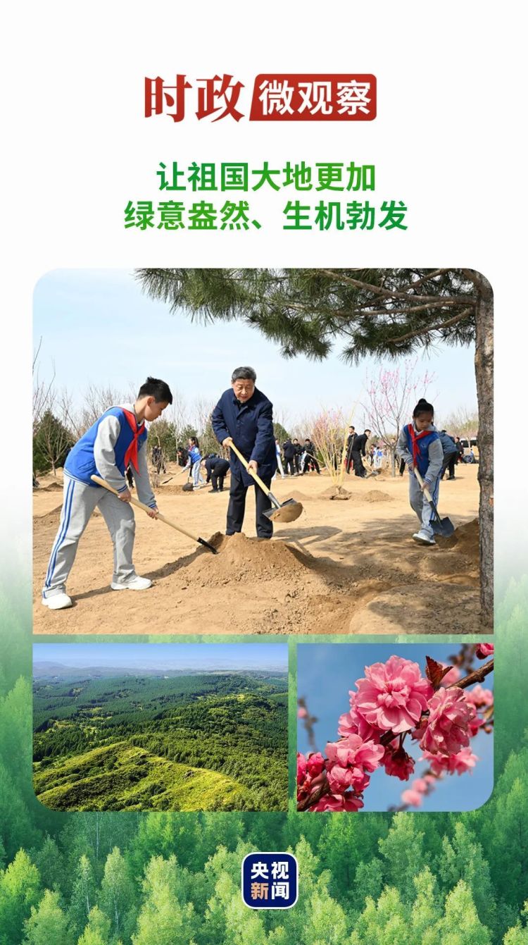 近觀“兩山”丨寫好綠色答卷，總書記強調三個“更加注重”