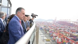 烏拉圭總統奧爾西首訪上海：在港口與市井間汲取烏中合作旺盛活力