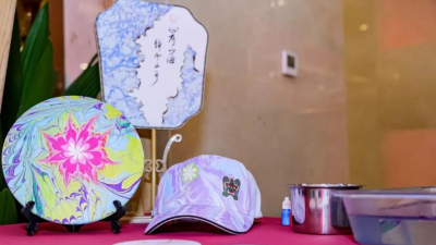 Painting Art in Water