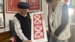 天水甘谷：剪紙藝人朱有福的“蝶變”與鄉土新願