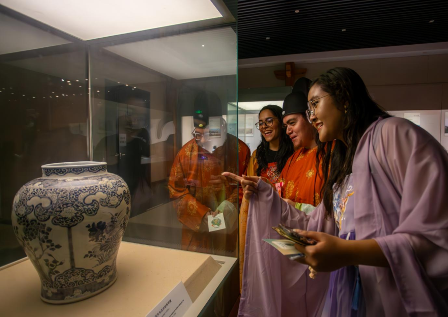 International Youth in Wuqing: Journey Through Past and Present to Explore Culture and Treasures_fororder_圖片9