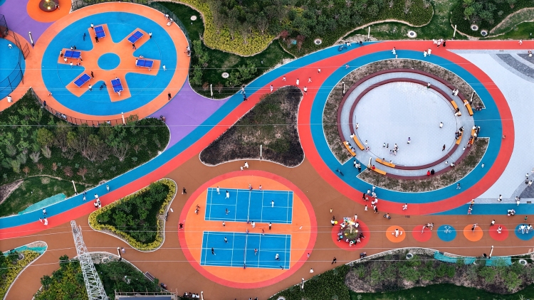 天水清水：西城區體育公園上新 生態運動賦能全民健康_fororder_DJI_20250714200613_0393_D_副本