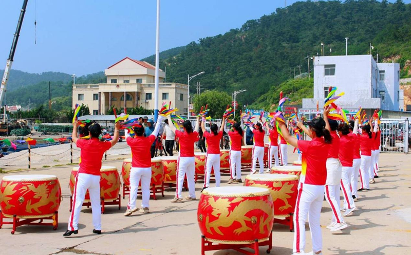 백여 척 어선, 옌타이 창다오서 '첫 그물' 쳤다_fororder_圖片5