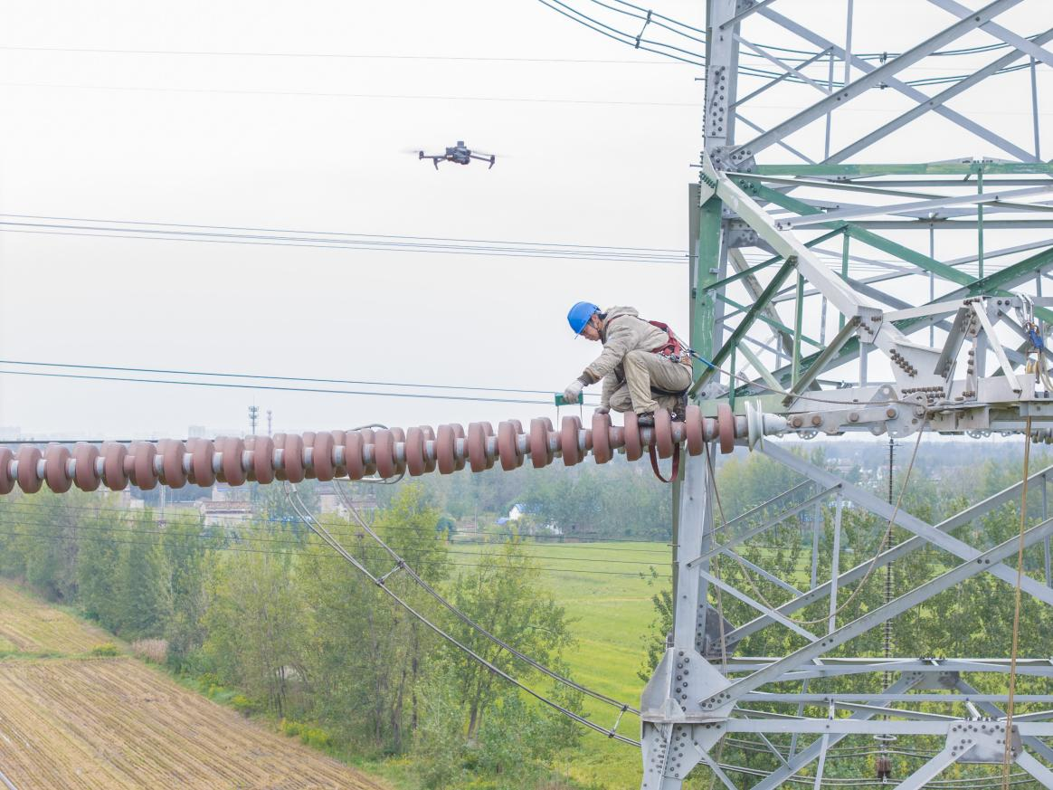 State Grid Huai’an Power Supply Company: Drones Provide Full-Process Oversight for Power Line Maintenance_fororder_圖片32