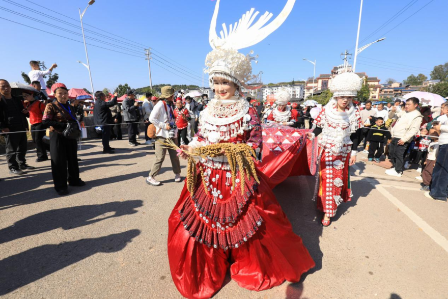 Miao Compatriots in Huangping, Guizhou Celebrate the “September 27” Lusheng Festival_fororder_圖片5