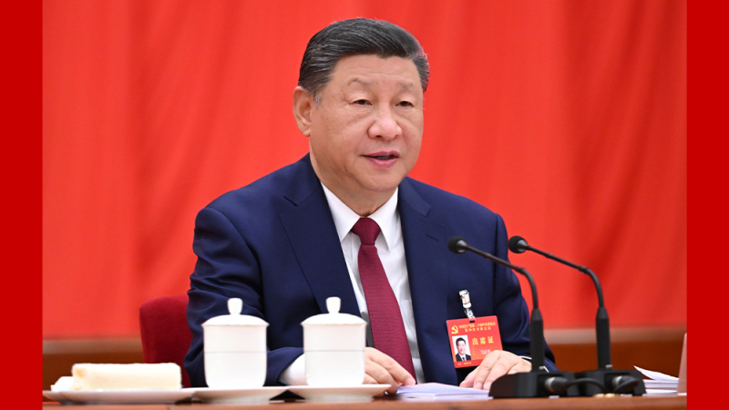 中共“十五五”規劃建議將重塑全球經濟_fororder_時政紅底