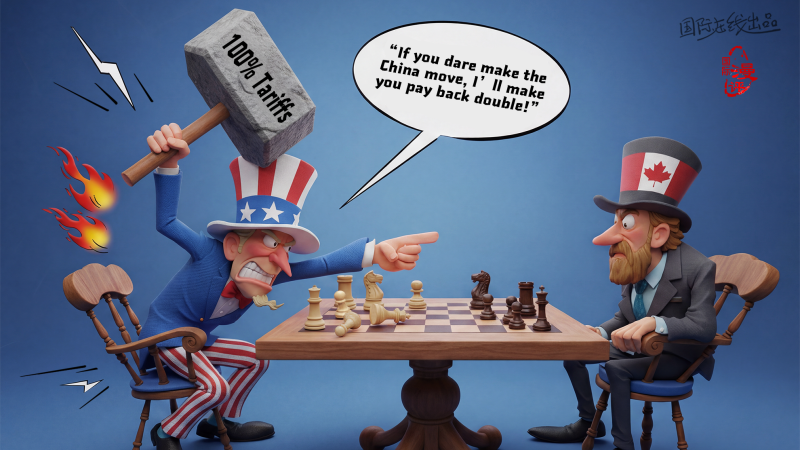 【Editorial Cartoon】Paying Back Double