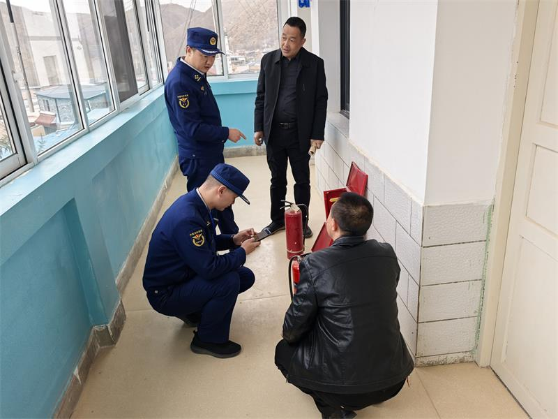 甘肅各地消防多措並舉築牢消防安全防線_fororder_圖片2