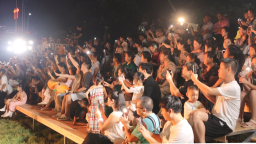 山水為幕歌為媒 湖南“崀山聲遊記”草坪音樂會燃動夏夜