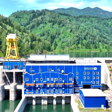 【“一帶一路”央企逐夢】綠山環抱中的圖爾古松水電站