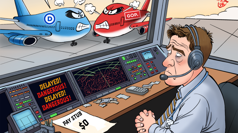 【Editorial Cartoon】 “Hijacked” Flights