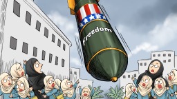 【Editorial Cartoon】Is This the Freedom You Promised?