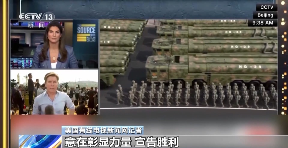 美歐媒體廣泛報道紀念大會 關注中國軍事科技發展