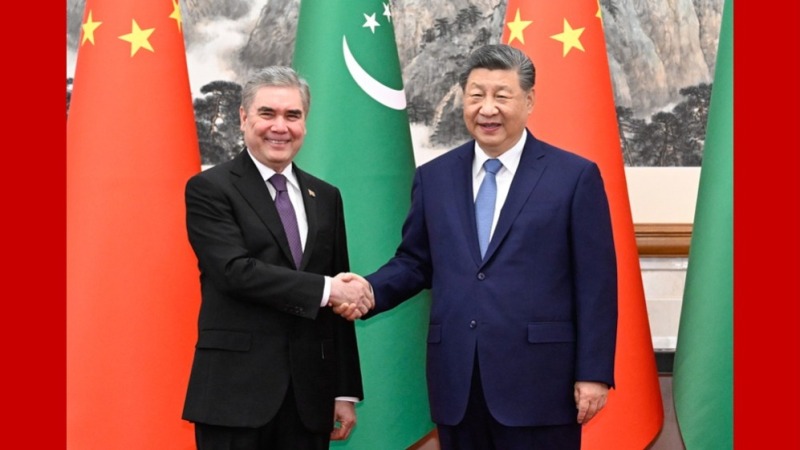 習近平：推動中土關係像汗血寶馬一樣馬不停蹄、一馬當先