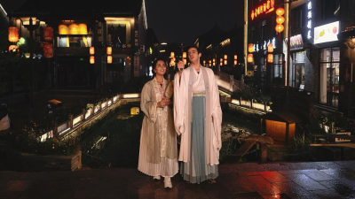 State Grid Huai'an Power Supply Company: Electricity Revitalizes Intangible Cultural Heritage, Warming the Hearts of Foreigners This Mid-Autumn