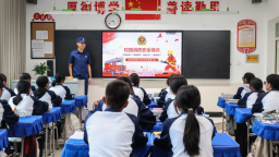張掖市消防救援支隊：軍訓植入消防課 守護校園安全