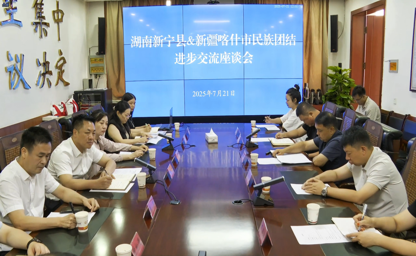 湖南新寧縣與新疆喀什市攜手共唱民族團結進步“雙城記”_fororder_11