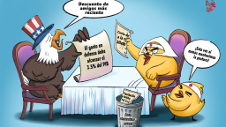 【Caricatura editorial】Descuento de Amigos
