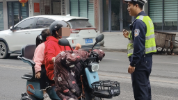 湖南城步“柔性執法”守護“頭等安全”