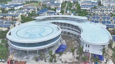 文昌瑤光火箭發射觀禮臺即將建成