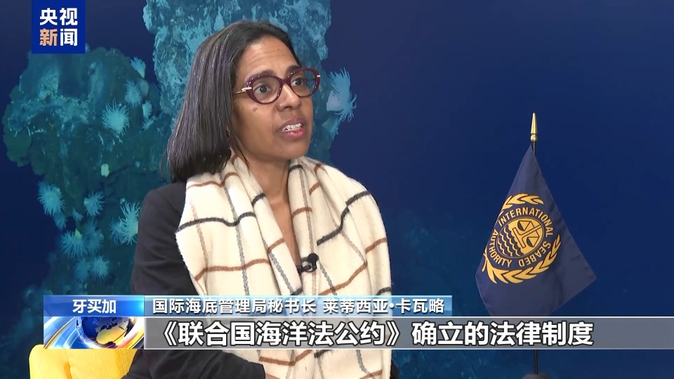 總臺記者專訪丨國際海底管理局秘書長：美單方面開採公海海底礦産違反國際法