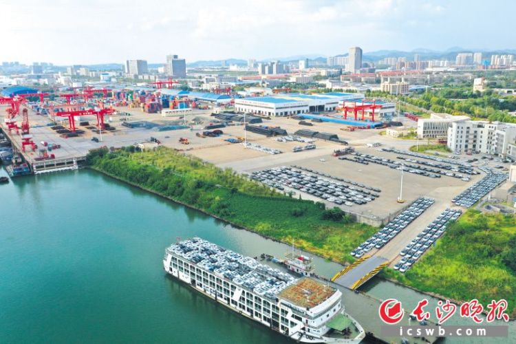 長沙新港成為湖南先進製造業重要出海通道_fororder_1